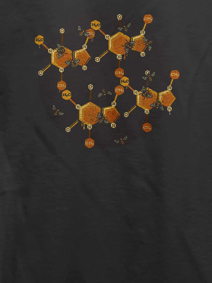 caffeine-working-bee-hive-t-shirt dunkelgrau 4