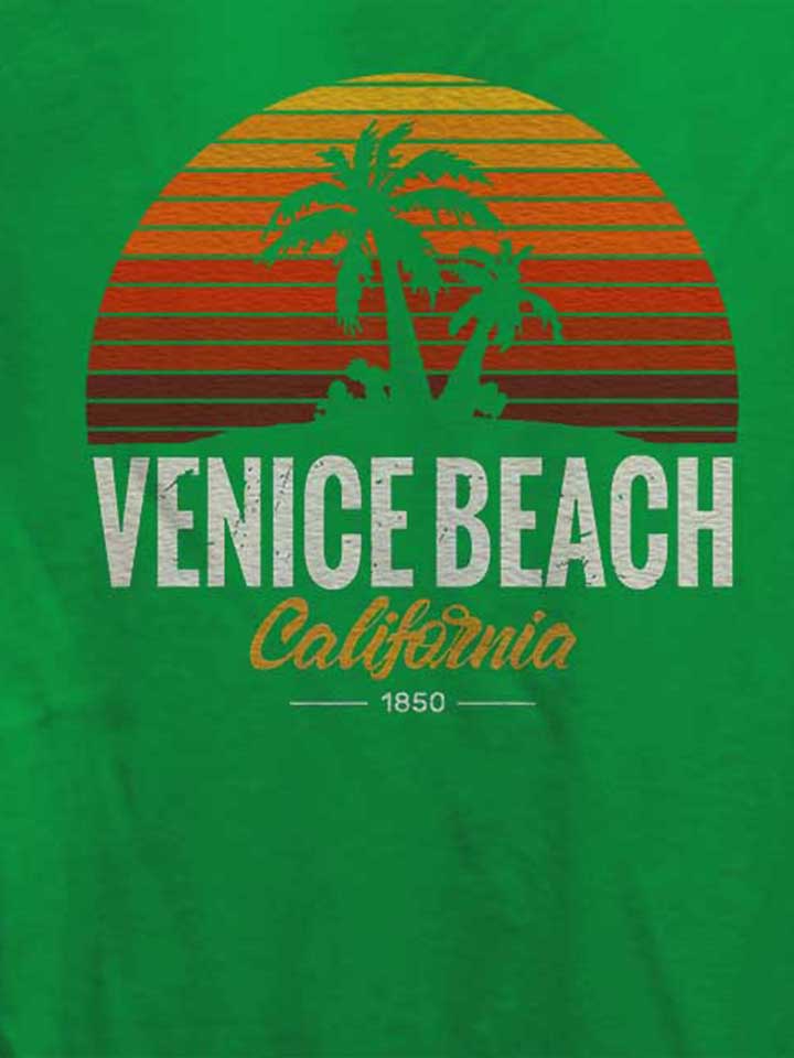 california-venice-beach-logo-damen-t-shirt gruen 4