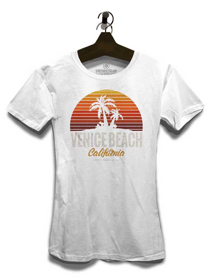 california-venice-beach-logo-damen-t-shirt weiss 3