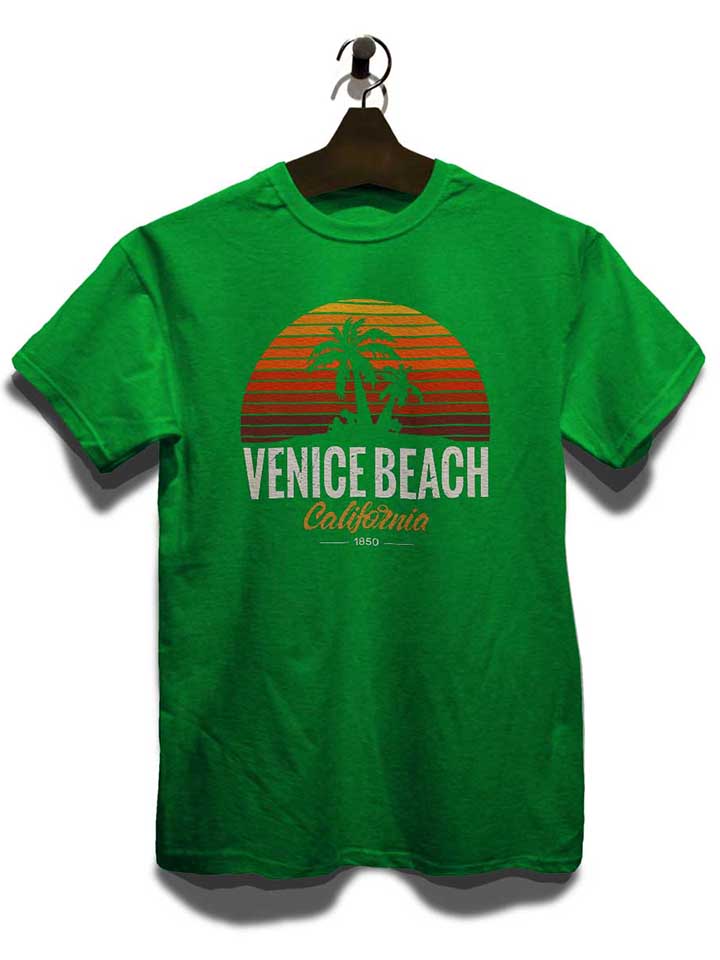 california-venice-beach-logo-t-shirt gruen 3