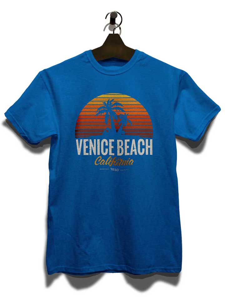 california-venice-beach-logo-t-shirt royal 3