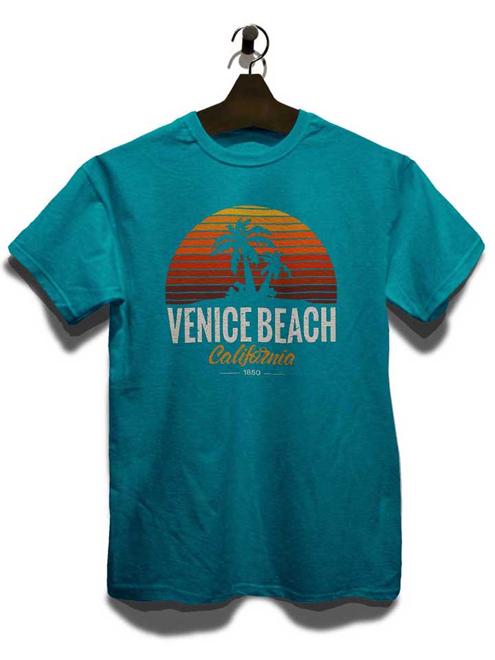 california-venice-beach-logo-t-shirt tuerkis 3