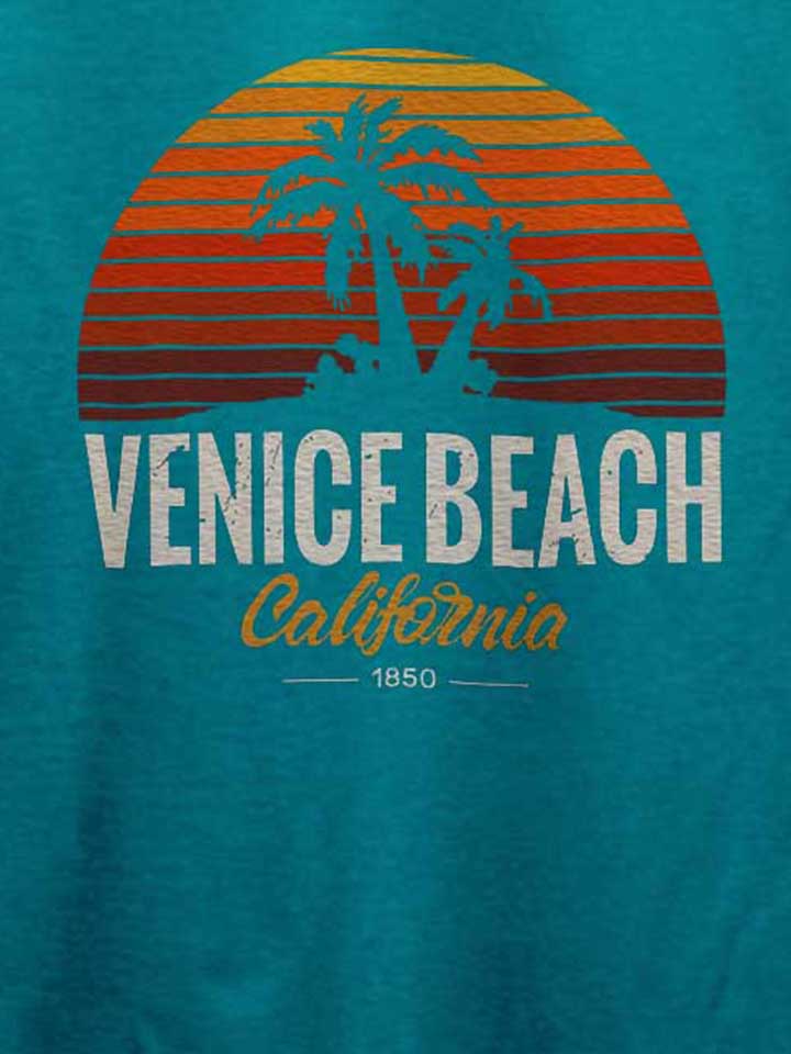 california-venice-beach-logo-t-shirt tuerkis 4