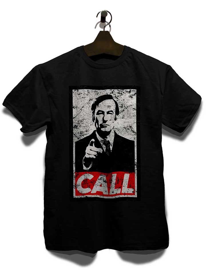 call-vintage-t-shirt schwarz 3
