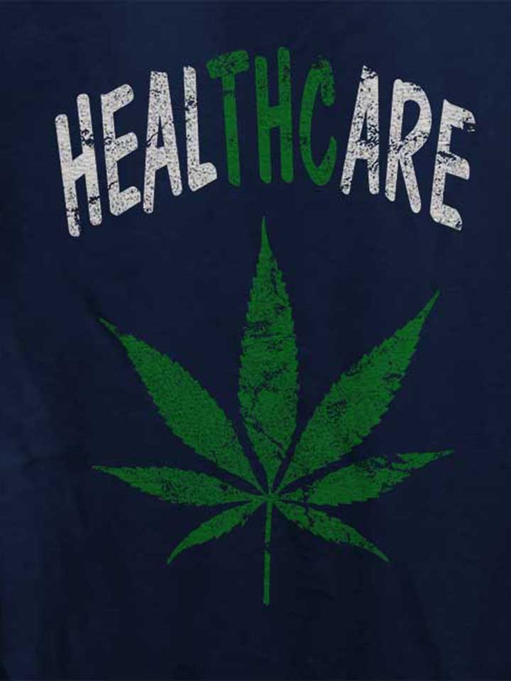 cannabis-healthcare-damen-t-shirt dunkelblau 4
