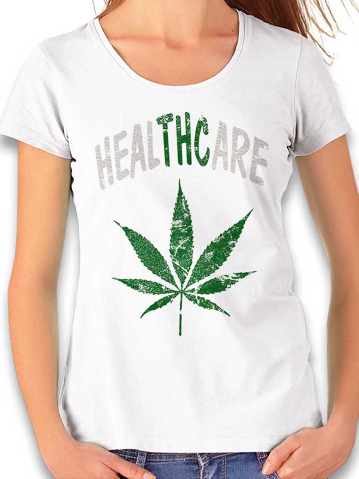Cannabis Healthcare Camiseta Mujer blanco L