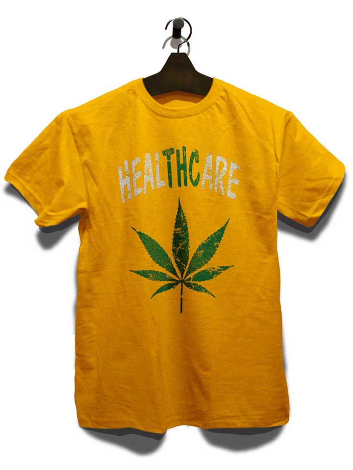 cannabis-healthcare-t-shirt gelb 3