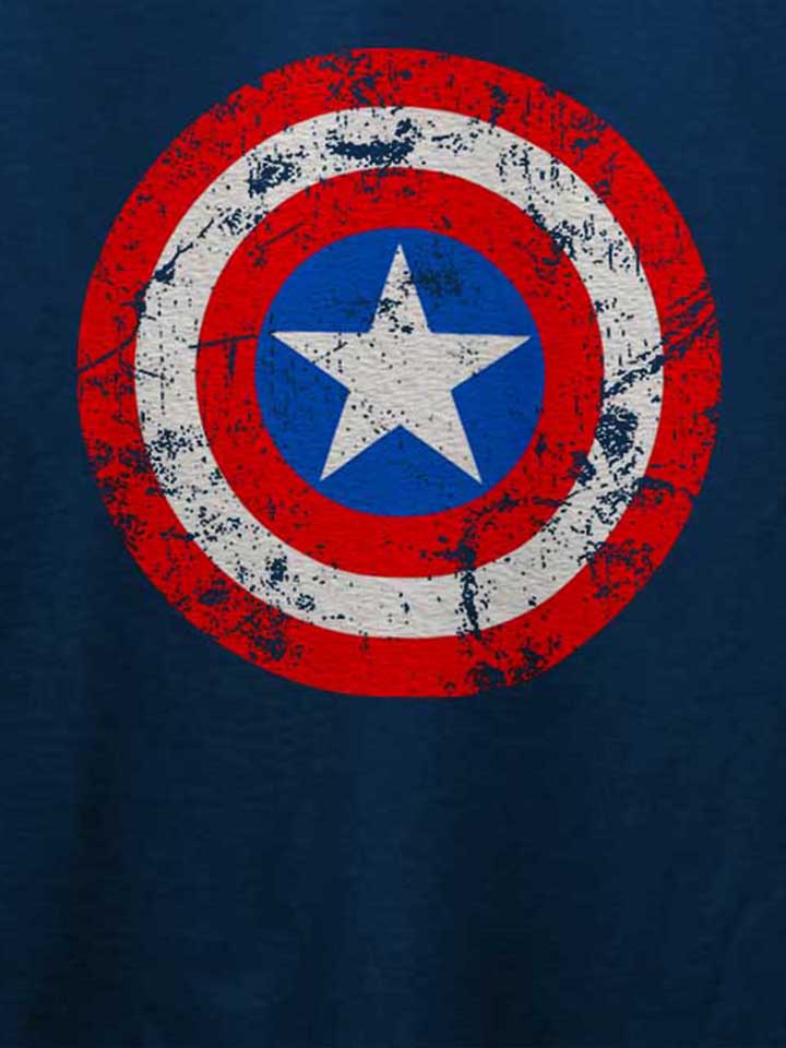 captain-america-shield-vintage-t-shirt dunkelblau 4