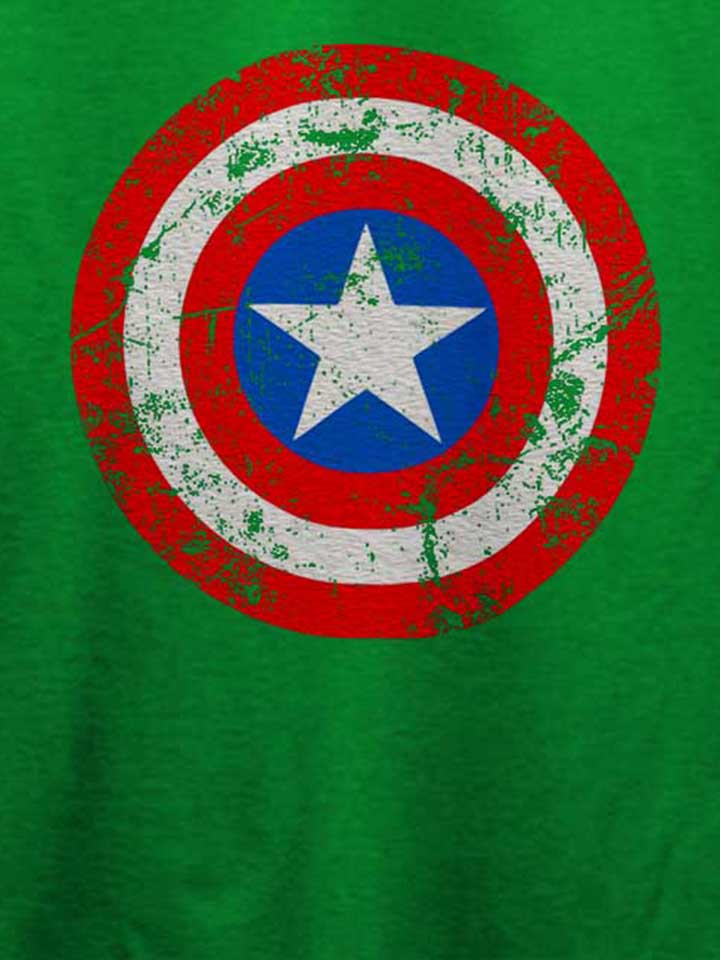 captain-america-shield-vintage-t-shirt gruen 4