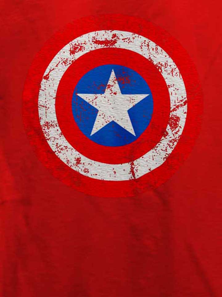 captain-america-shield-vintage-t-shirt rot 4