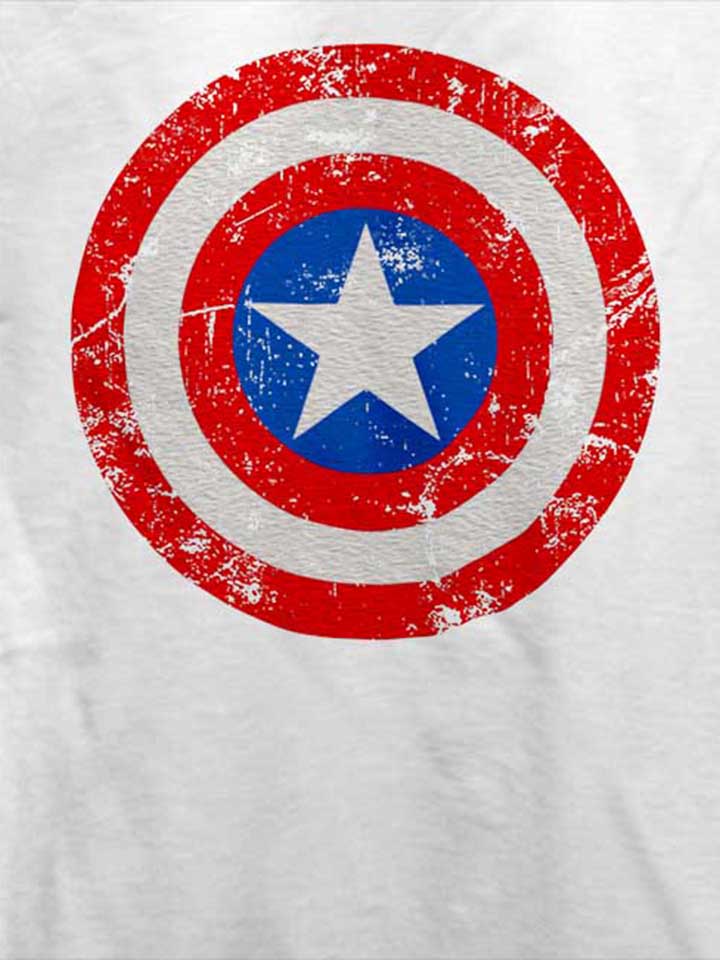 captain-america-shield-vintage-t-shirt weiss 4