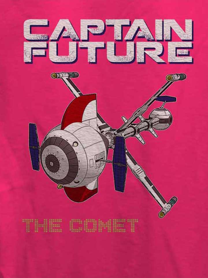 captain-future-the-comet-damen-t-shirt fuchsia 4