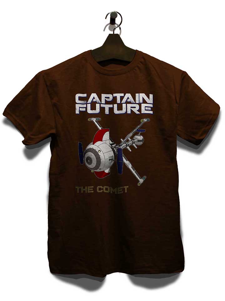 captain-future-the-comet-t-shirt braun 3
