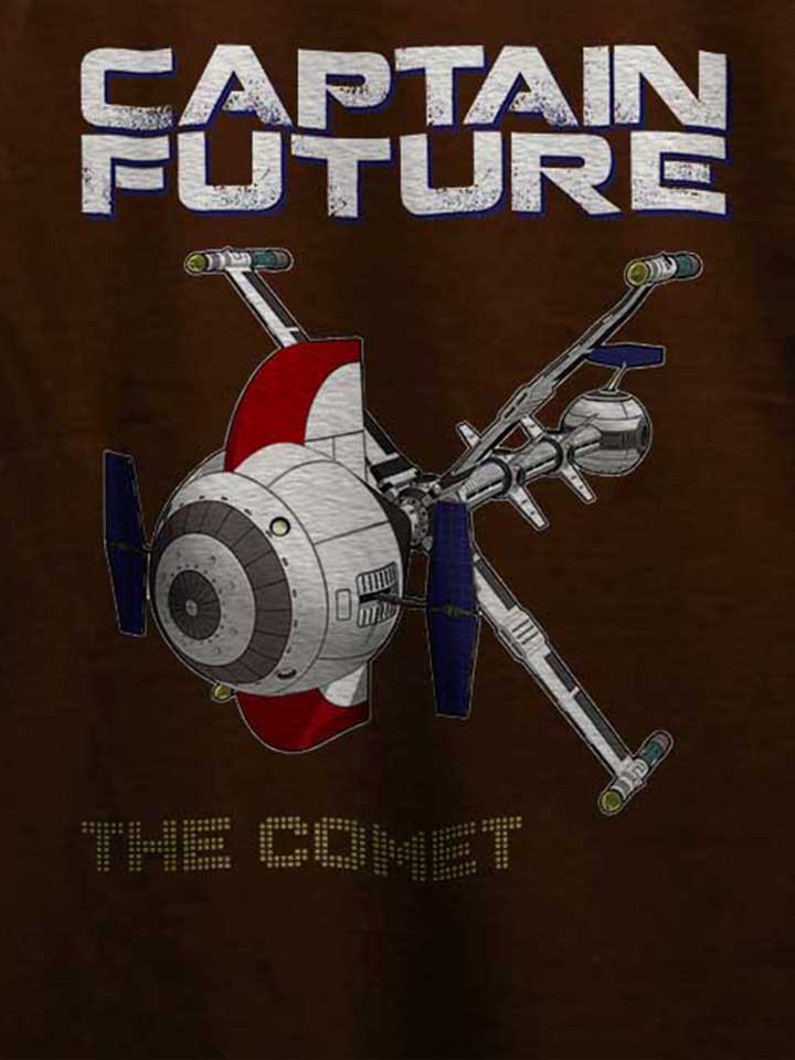 captain-future-the-comet-t-shirt braun 4