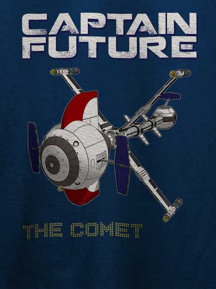 captain-future-the-comet-t-shirt dunkelblau 4