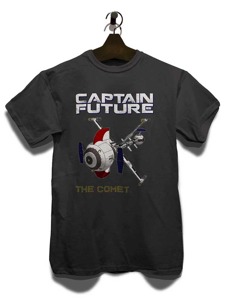captain-future-the-comet-t-shirt dunkelgrau 3