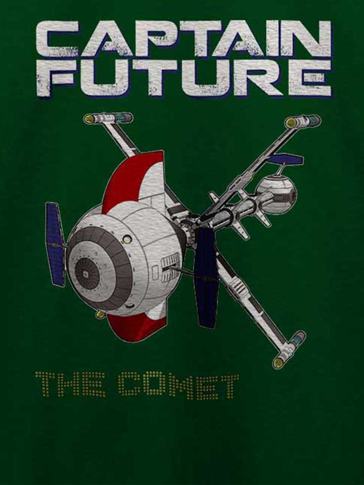 captain-future-the-comet-t-shirt dunkelgruen 4