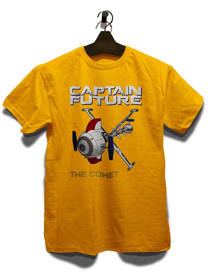 captain-future-the-comet-t-shirt gelb 3