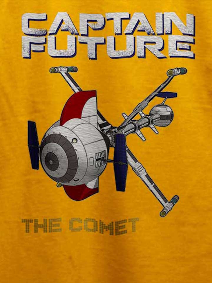 captain-future-the-comet-t-shirt gelb 4