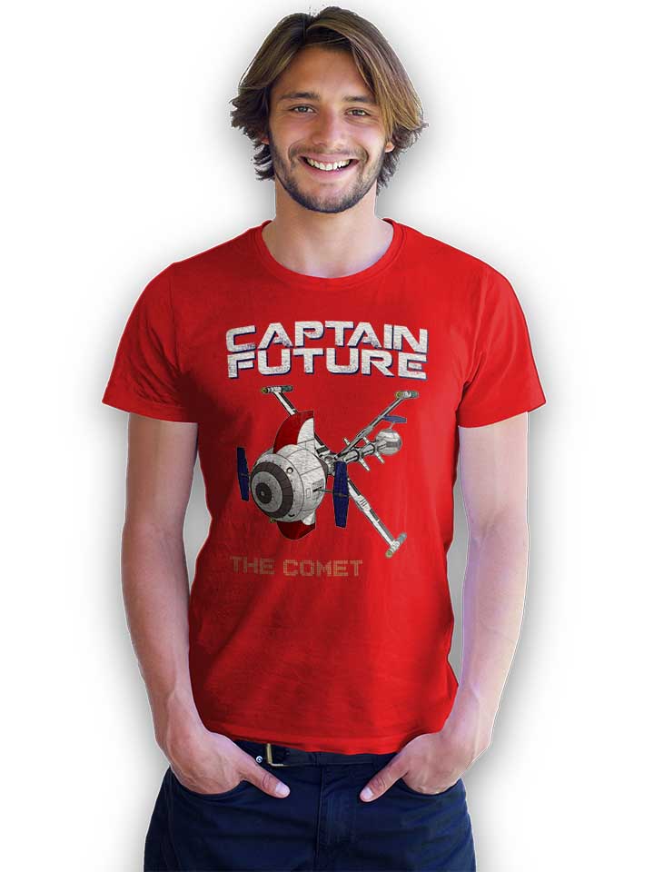 captain-future-the-comet-t-shirt rot 2
