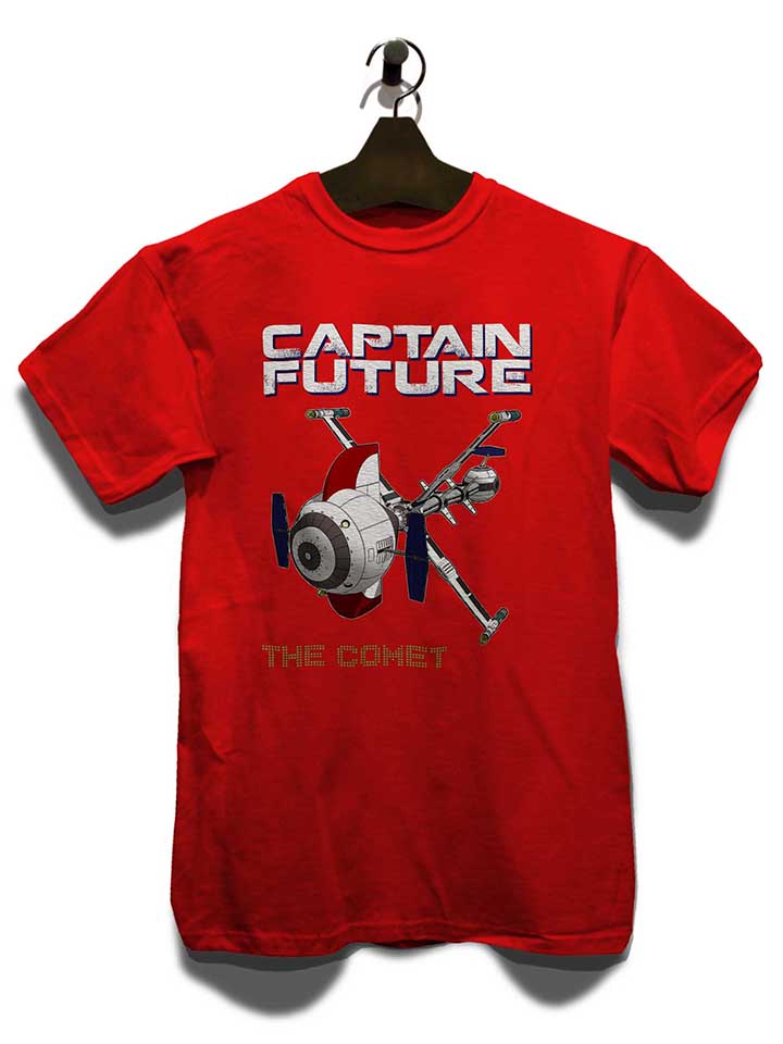 captain-future-the-comet-t-shirt rot 3