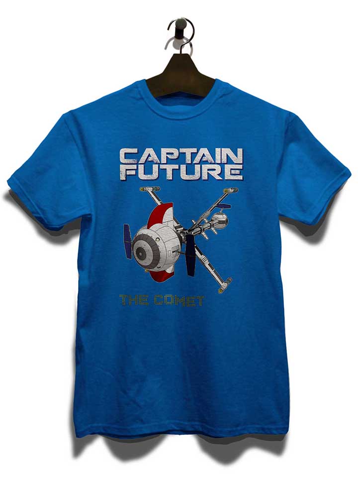 captain-future-the-comet-t-shirt royal 3