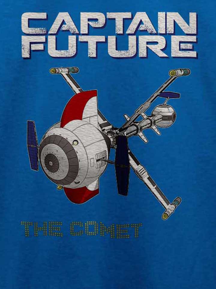 captain-future-the-comet-t-shirt royal 4