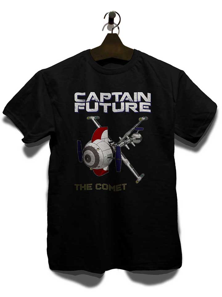 captain-future-the-comet-t-shirt schwarz 3