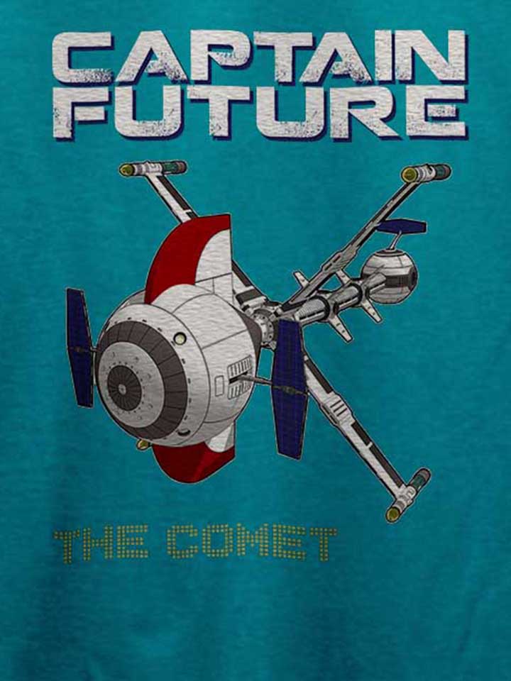 captain-future-the-comet-t-shirt tuerkis 4