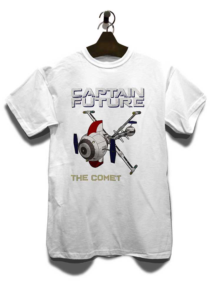 captain-future-the-comet-t-shirt weiss 3
