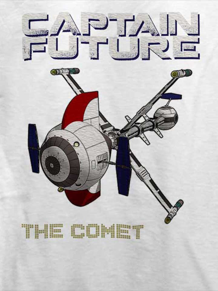 captain-future-the-comet-t-shirt weiss 4