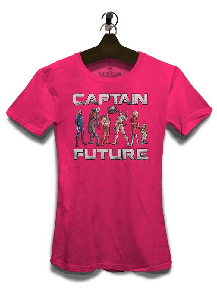 captain-future-damen-t-shirt fuchsia 3