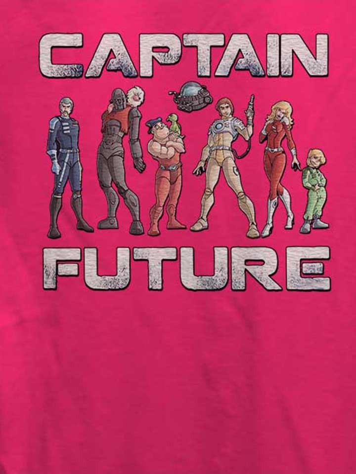captain-future-damen-t-shirt fuchsia 4