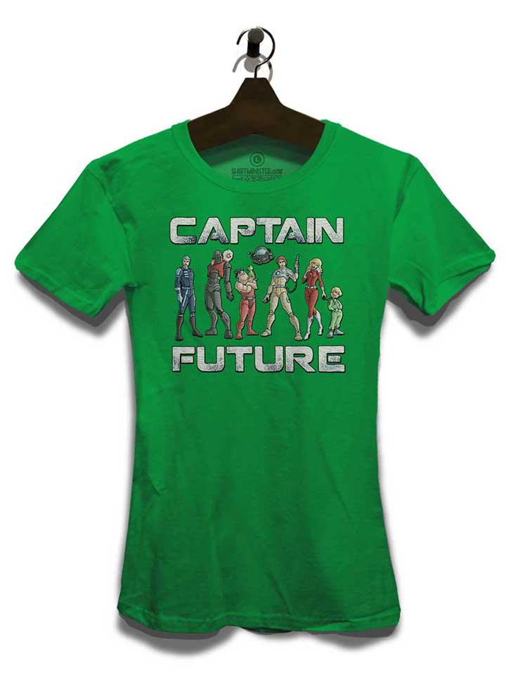captain-future-damen-t-shirt gruen 3