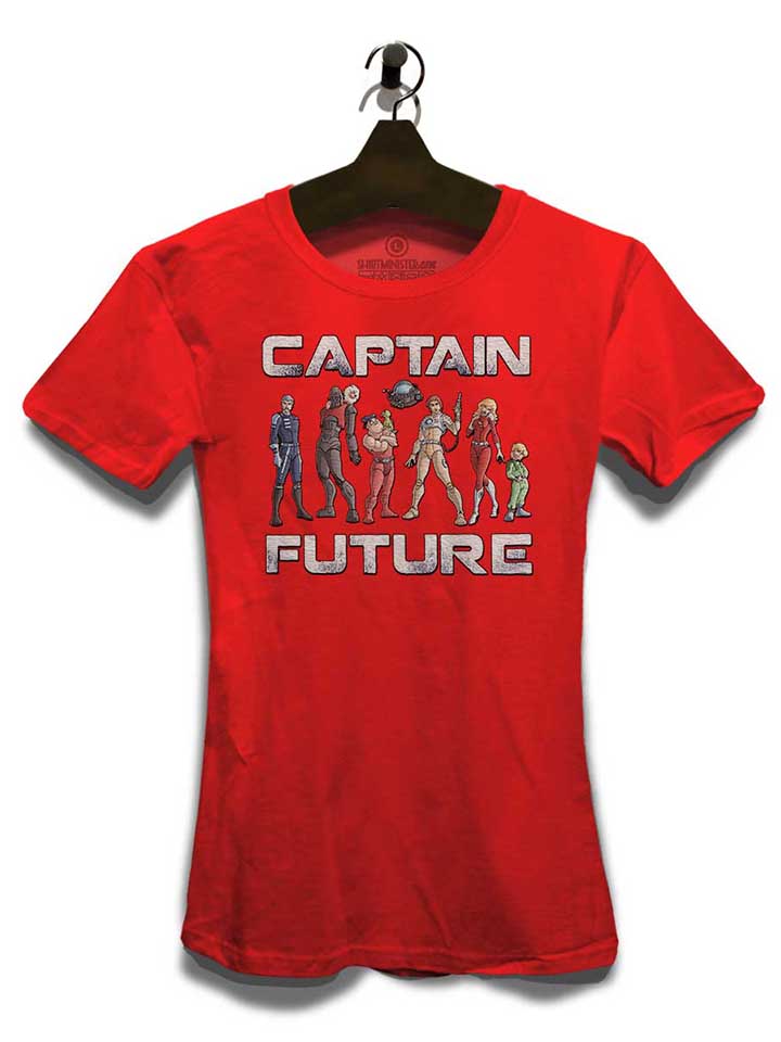 captain-future-damen-t-shirt rot 3