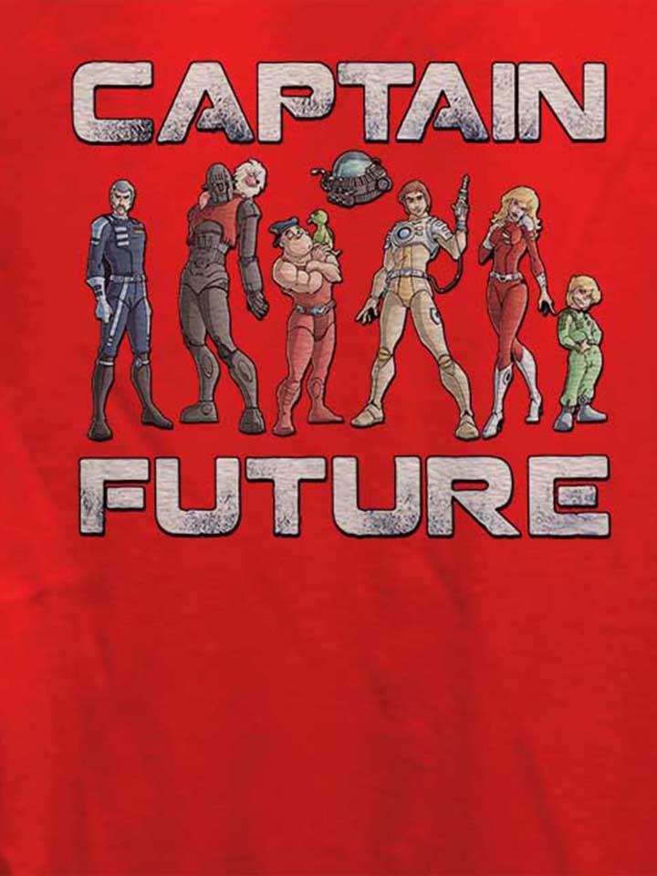 captain-future-damen-t-shirt rot 4