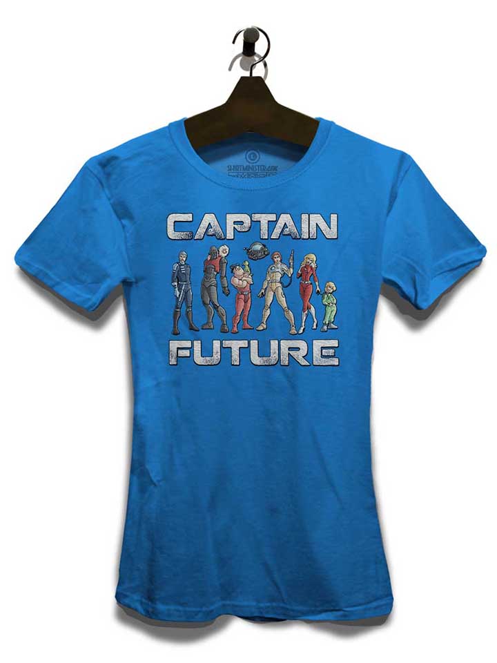 captain-future-damen-t-shirt royal 3