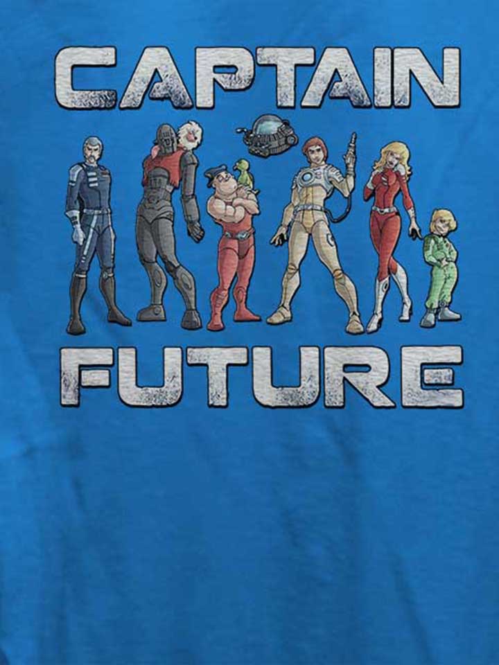 captain-future-damen-t-shirt royal 4