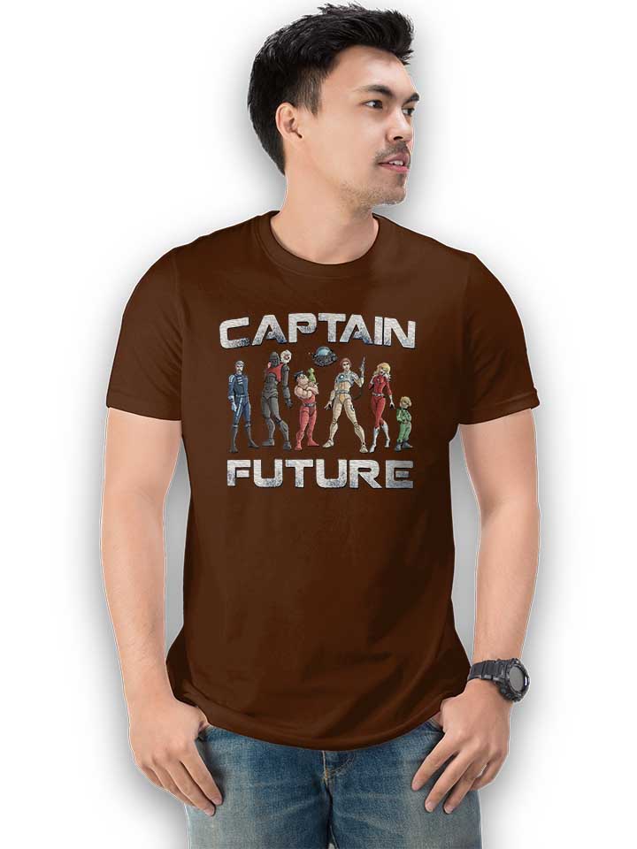 captain-future-t-shirt braun 2