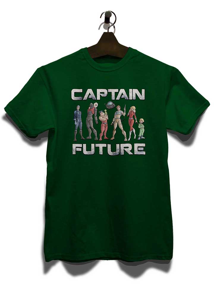 captain-future-t-shirt dunkelgruen 3