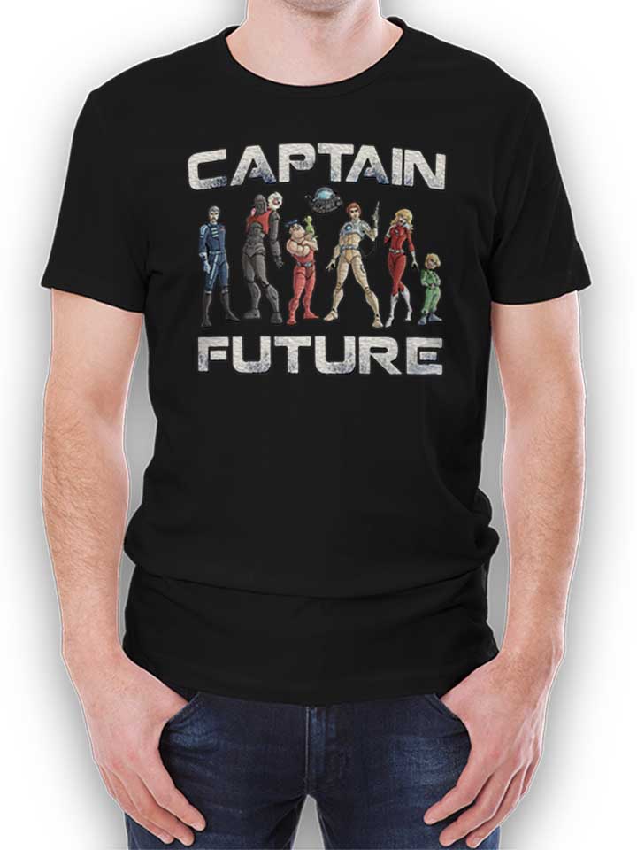 Captain Future T-Shirt schwarz L