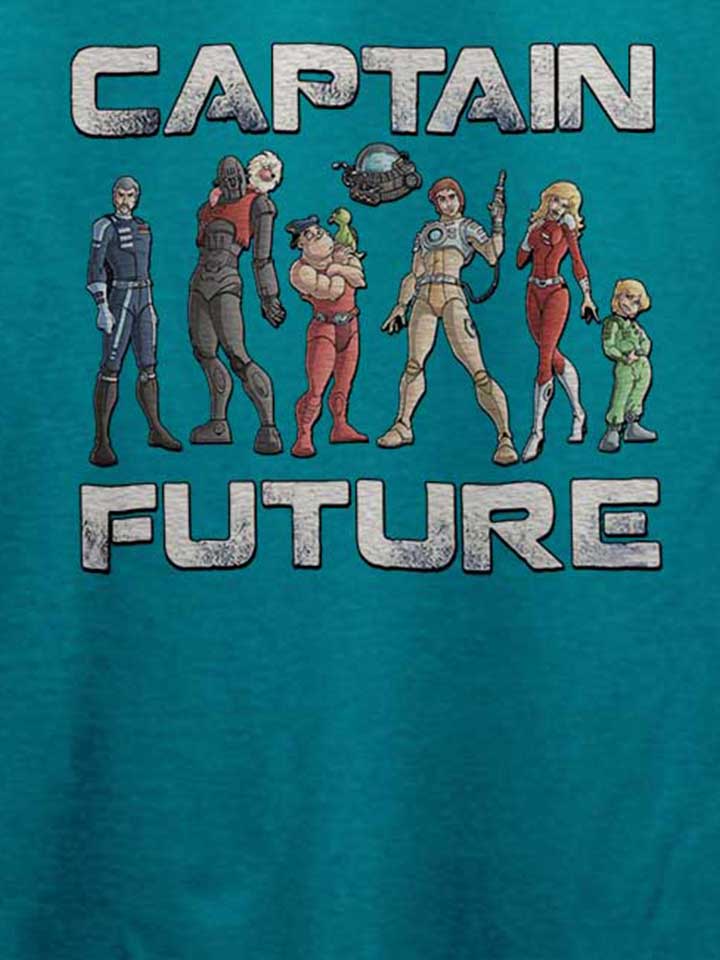 captain-future-t-shirt tuerkis 4