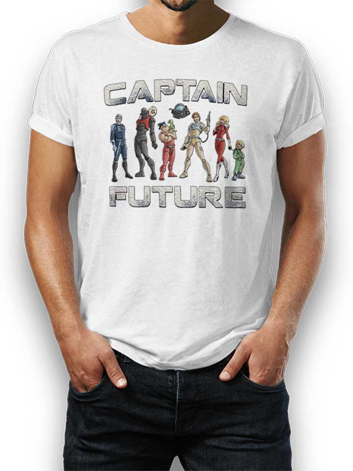 captain-future-t-shirt weiss 1