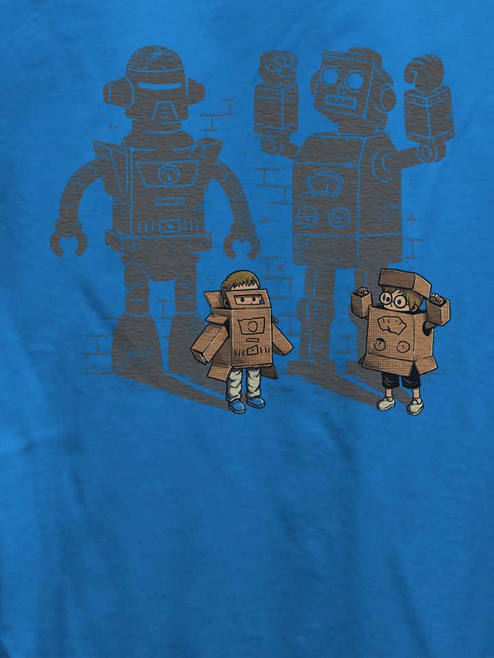 carton-robots-damen-t-shirt royal 4