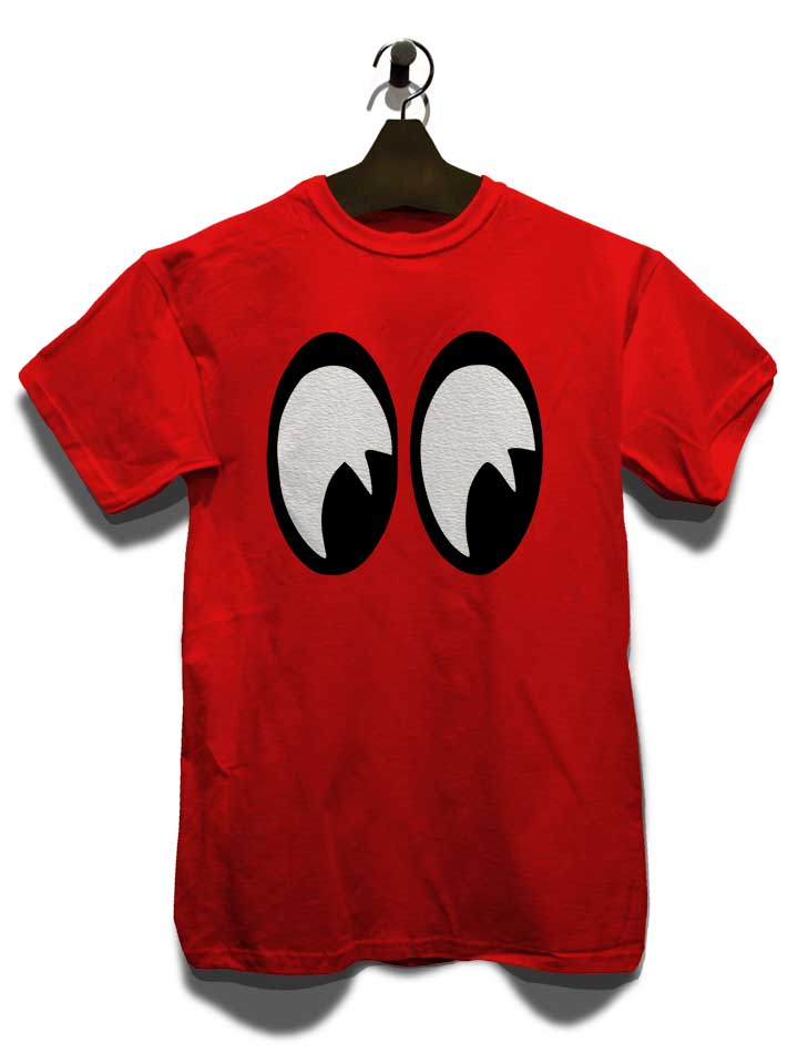 cartoon-eyes-t-shirt rot 3