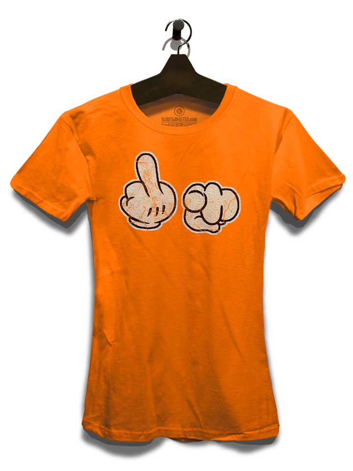 cartoon-hand-05-vintage-damen-t-shirt orange 3