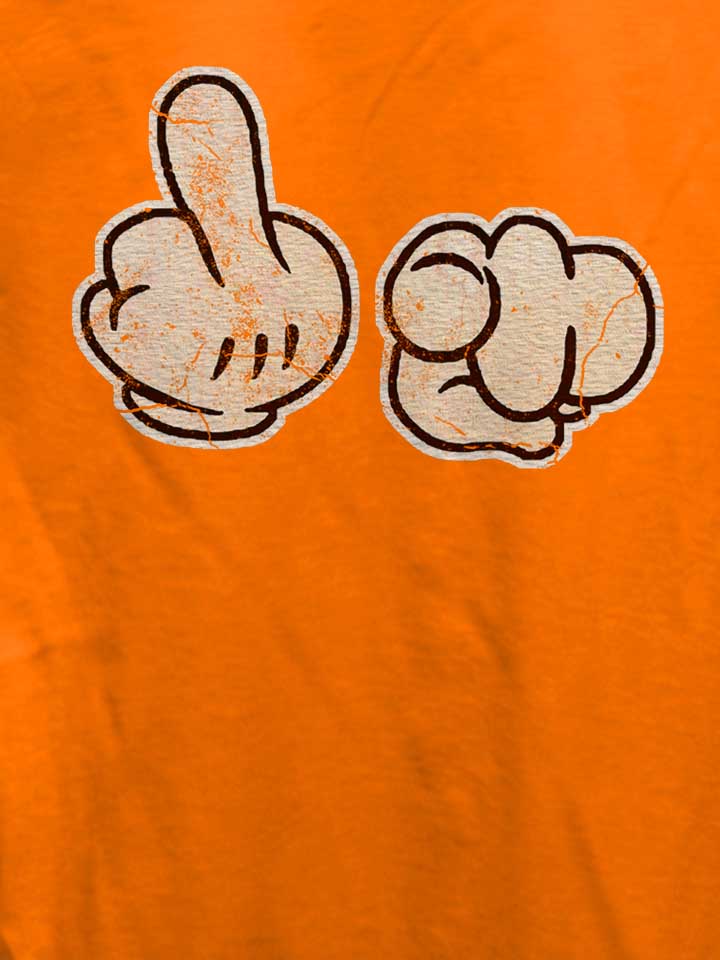 cartoon-hand-05-vintage-damen-t-shirt orange 4