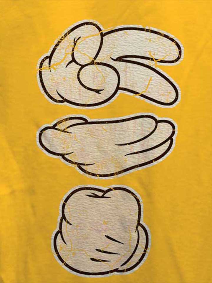 cartoon-hand-06-vintage-damen-t-shirt gelb 4