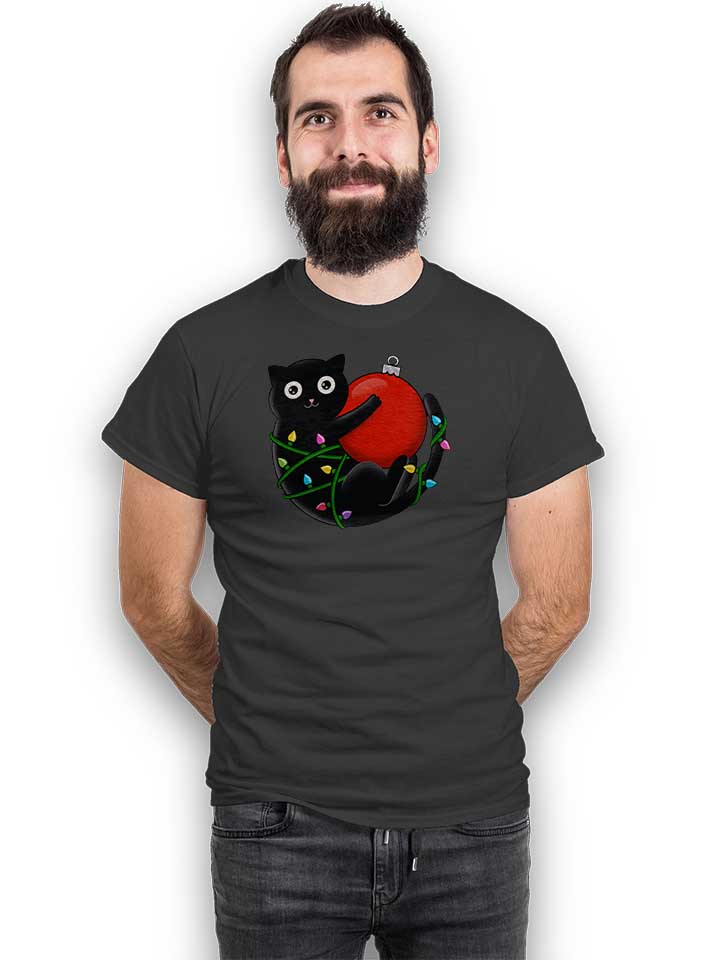 cat-and-christmas-t-shirt dunkelgrau 2