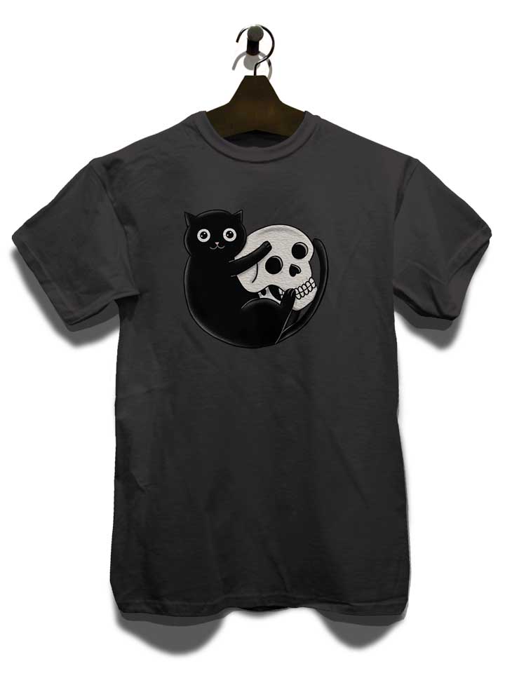 cat-and-skull-t-shirt dunkelgrau 3